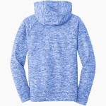 PLAINVIEW CHRISTIAN ACADEMY EAGLES Sport-Tek Youth PosiCharge Electric Heather Fleece Hoodie Back Thumbnail