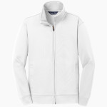 PLAINWELL HIGH SCHOOL TROJANS Sport-Tek Youth Sport-Wick Fleece Full-Zip Jacket Front Thumbnail