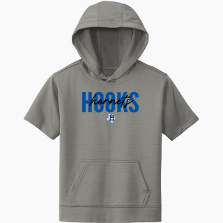 Sport-Tek Youth Sport-Wick Fleece Short Sleeve Hoodie