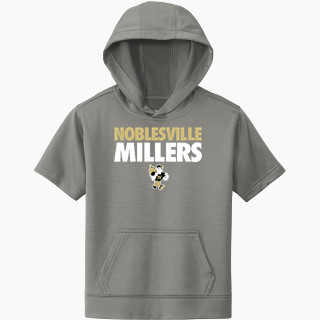 Sport-Tek Youth Sport-Wick Fleece Short Sleeve Hoodie