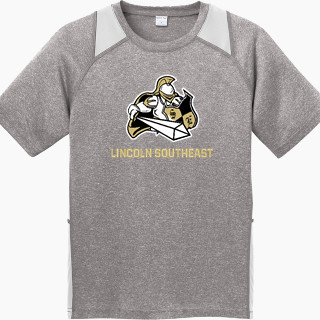 Sport-Tek Youth Short Sleeve Colorblock Contender Tee