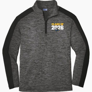 Sport-Tek Youth PosiCharge Electric Heather Colorblock 1/4-Zip Pullover