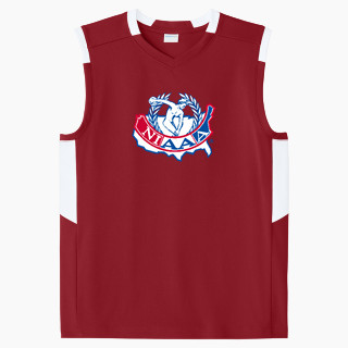 Sport-Tek Youth Club Sleeveless V-Neck