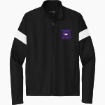MEADOWBROOK ACADEMY MUSTANGS Sport-Tek Youth Travel Full-Zip Jacket Front Thumbnail