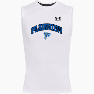 UA Men's Heatgear Armour Compression Sleeveless Top