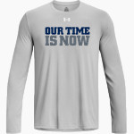 Spring Branch Wranglers UA Men's Team Tech Long Sleeve T-Shirt Front Thumbnail