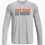 Spring Branch Wranglers UA Men's Team Tech Long Sleeve T-Shirt Front Thumbnail