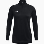 PLAINVIEW CHRISTIAN ACADEMY EAGLES UA Women's Team Tech Long Sleeve Half Zip Front Thumbnail