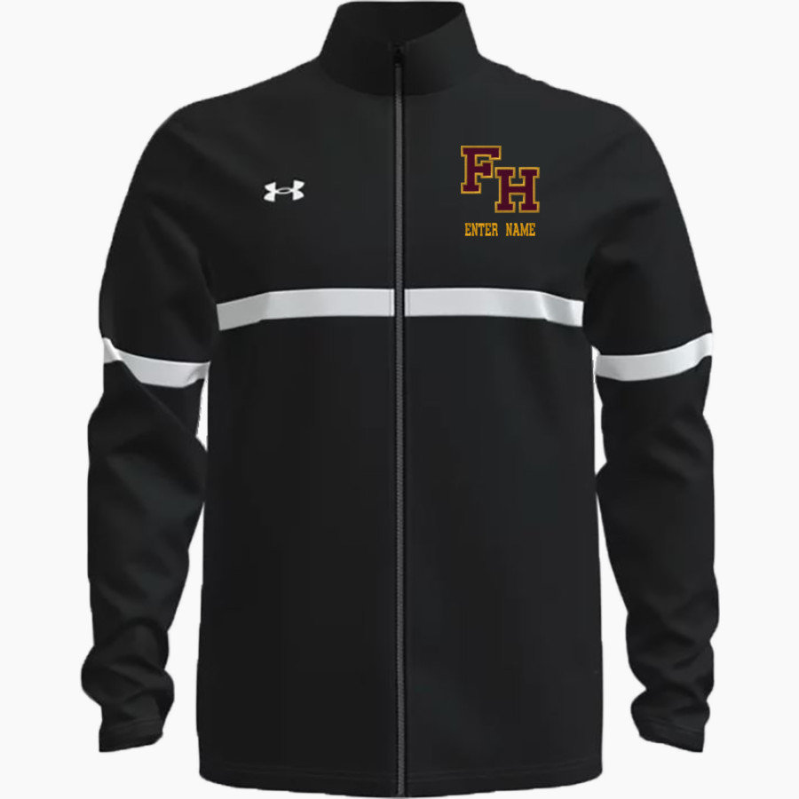 FEDERAL HOCKING HIGH SCHOOL LANCERS UA Men's Team Knit Warm-Up Full Zip Jacket