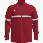 Plain Dealing Lions UA Men's Team Knit Warm-Up Full Zip Jacket Front Thumbnail