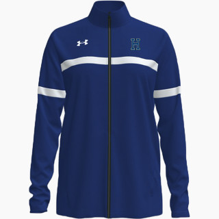 UA Women's Team Knit Warm-Up Full-Zip Jacket