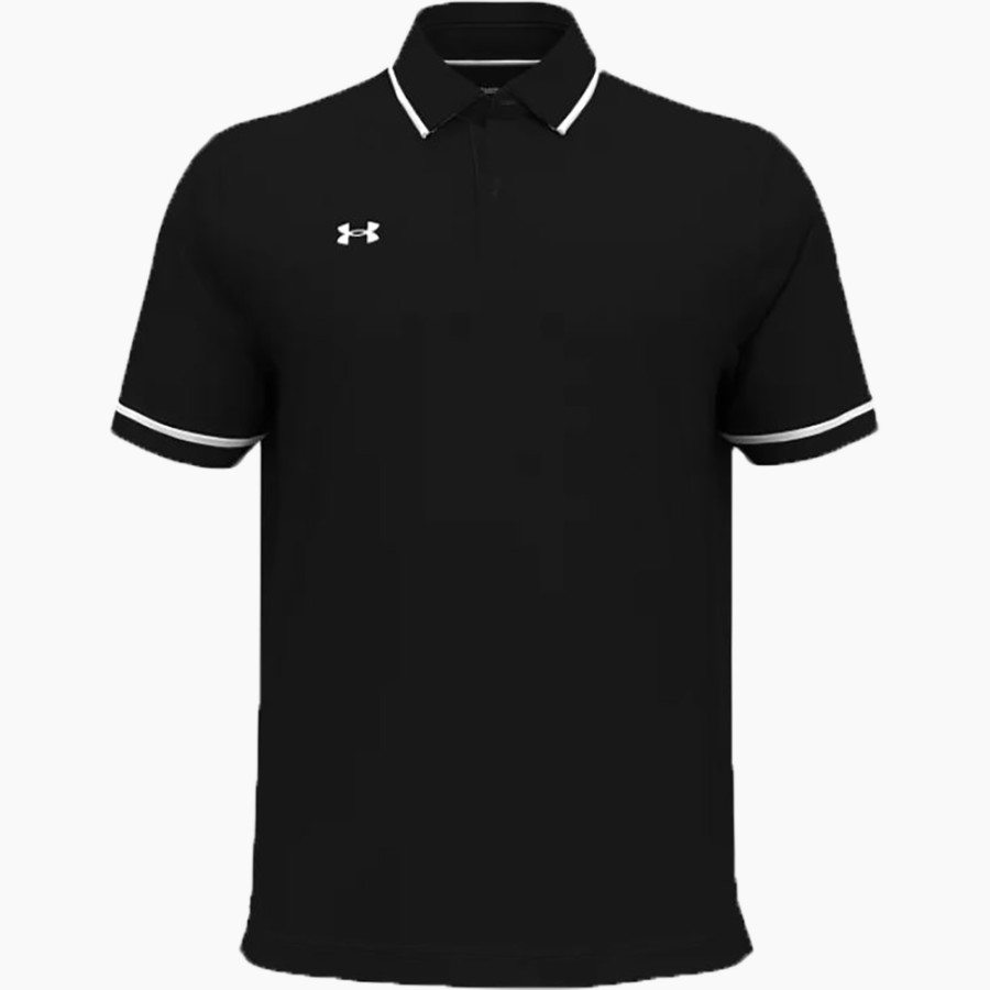 PLAINVIEW CHRISTIAN ACADEMY EAGLES UA Men's Team Tipped Polo