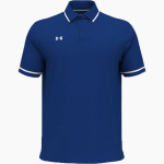 HOOKS HIGH SCHOOL HORNETS UA Men's Team Tipped Polo Front Thumbnail