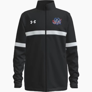 UA Youth Team Knit Warm-Up Full Zip Jacket