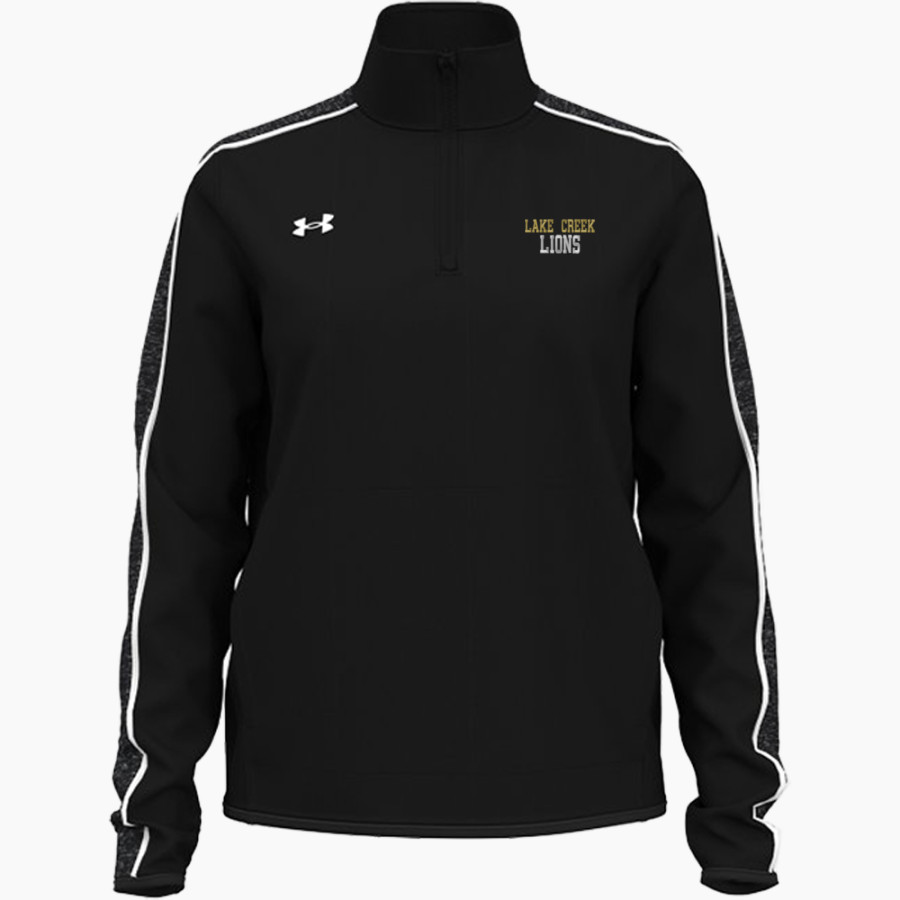 LAKE CREEK HIGH SCHOOL LIONS UA Women's Command Warm-Up 1/4 Zip Pullover