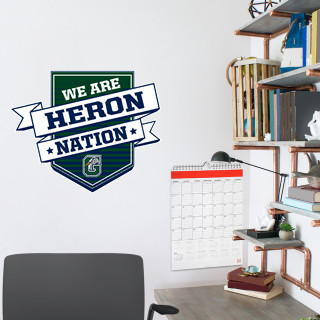 Wall Decal - Shield With Ribbon