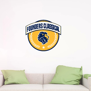 Wall Decal - Circle With Banner