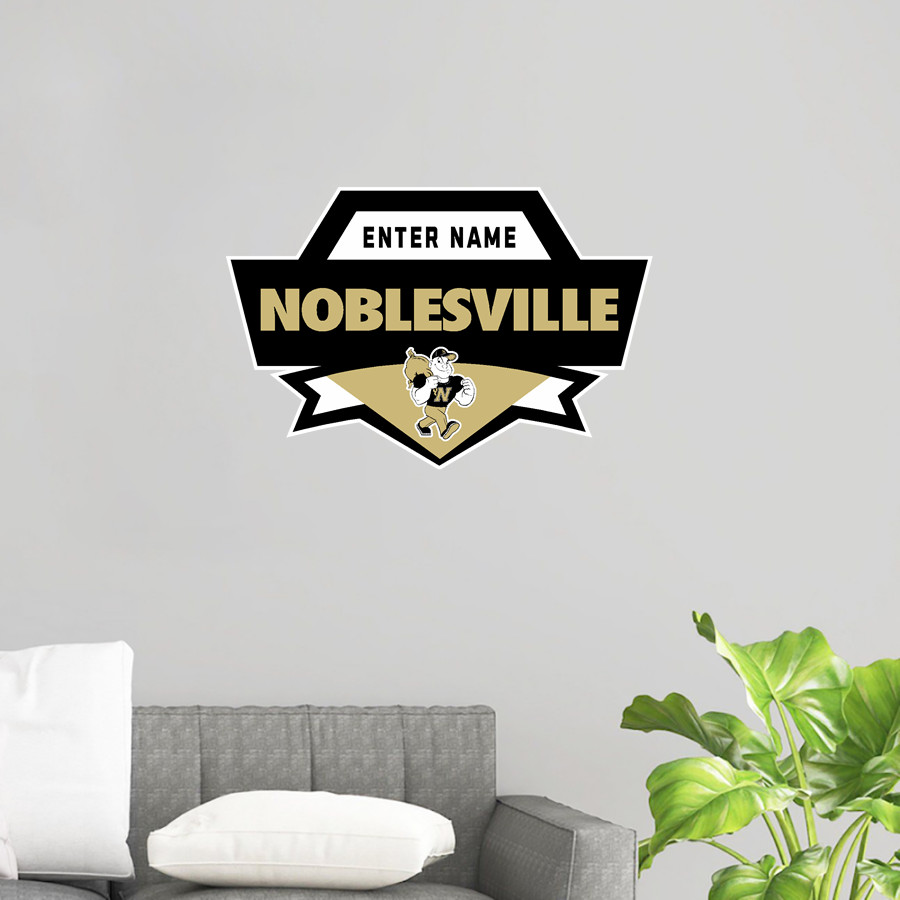 NOBLESVILLE MILLERS stronger together Wall Decal - Spirit Crest