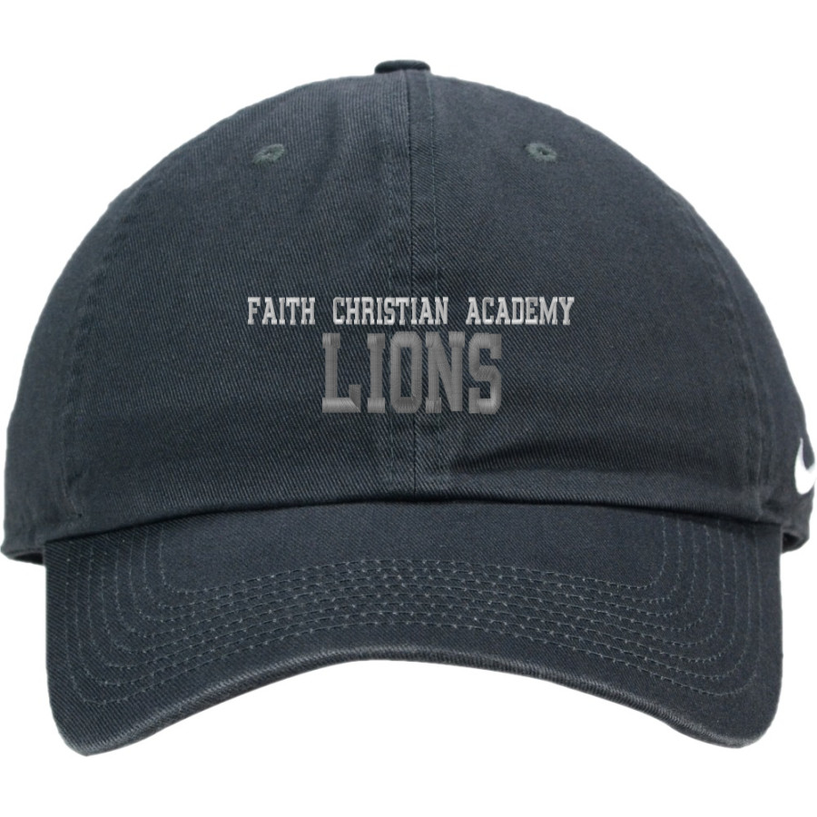 FAITH CHRISTIAN ACADEMY LIONS Nike Campus Cap