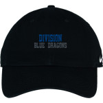 DIVISION HIGH SCHOOL BLUE DRAGONS <span class="pdp-name-mascot">DIVISION BLUE DRAGONS</span> Nike Campus Cap Front Thumbnail