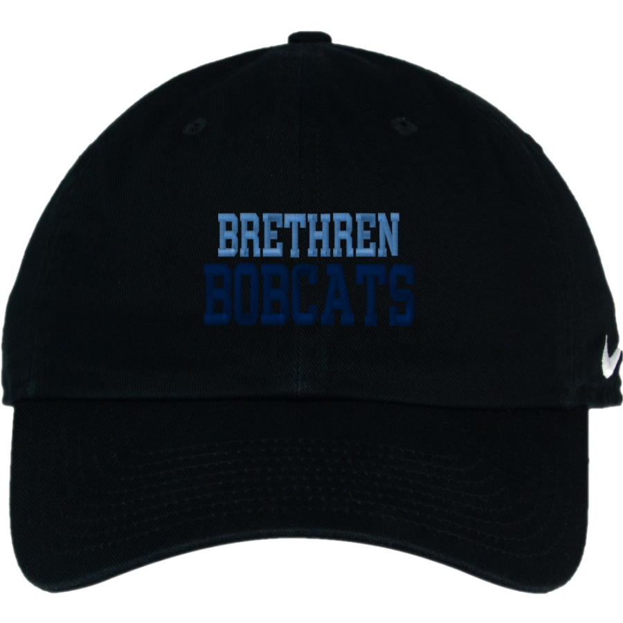 BRETHREN HIGH SCHOOL BOBCATS <span class="pdp-name-mascot">BRETHREN BOBCATS</span> Nike Campus Cap