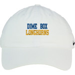 DIME BOX HIGH SCHOOL LONGHORNS <span class="pdp-name-mascot">DIME BOX LONGHORNS</span> Nike Campus Cap Front Thumbnail