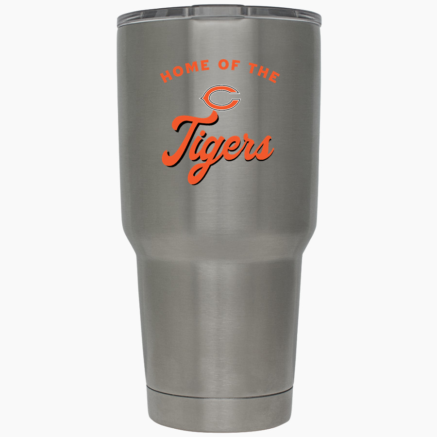 CUSHING HIGH SCHOOL TIGERS Acrux Tumbler