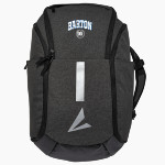 Barton College Official Store of the Bulldogs <span class="pdp-name-mascot">Barton Bulldogs</span> BSN SPORTS Step-Up Backpack (Black) Front Thumbnail