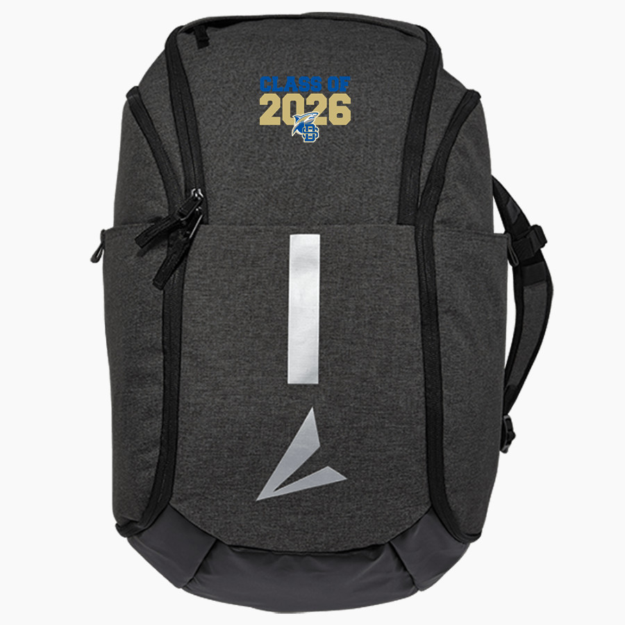 Divine Savior Academy Sharks <span class="pdp-name-mascot">Divine Savior Sharks</span> BSN SPORTS Step-Up Backpack (Black)