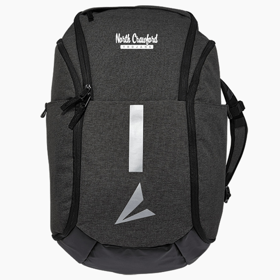 North Crawford Trojans <span class="pdp-name-mascot">North Crawford Trojans</span> BSN SPORTS Step-Up Backpack (Black)