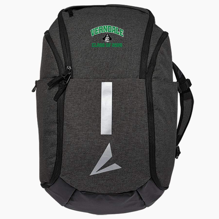 VERNDALE HIGH SCHOOL PIRATES <span class="pdp-name-mascot">VERNDALE PIRATES</span> BSN SPORTS Step-Up Backpack (Black)
