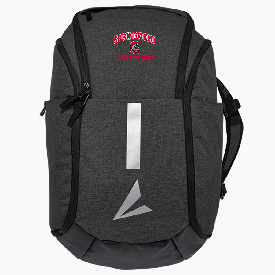 SPRINGFIELD SPARTANS The Online Store <span class="pdp-name-mascot">SPRINGFIELD SPARTANS</span> BSN SPORTS Step-Up Backpack (Black)