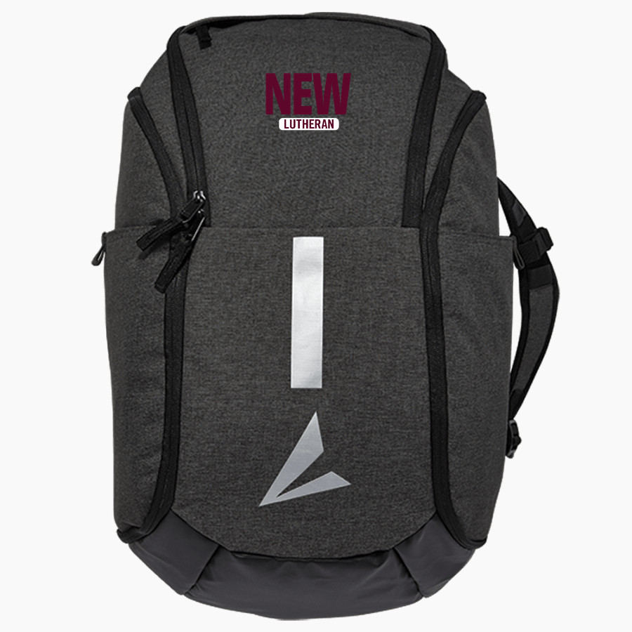NEW Lutheran BLAZERS <span class="pdp-name-mascot">NORTHEASTERN WI LUTHERAN BLAZERS</span> BSN SPORTS Step-Up Backpack (Black)