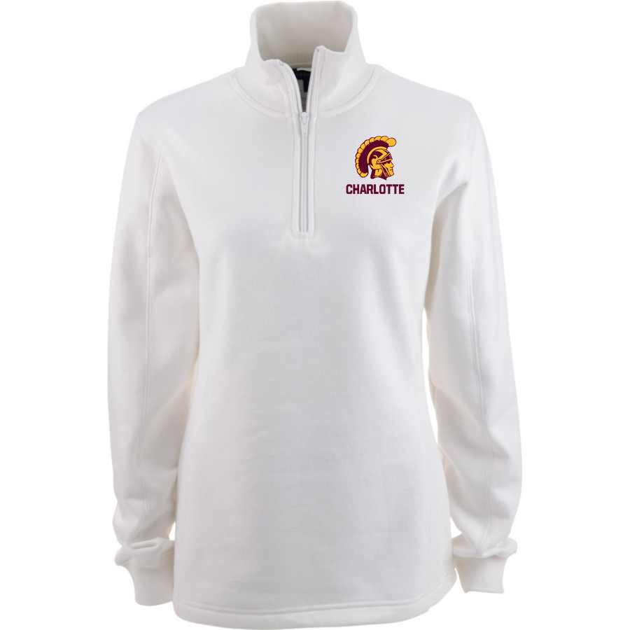 CHARLOTTE HIGH SCHOOL TROJANS Sport-Tek Women's 1/4 Zip Pullover
