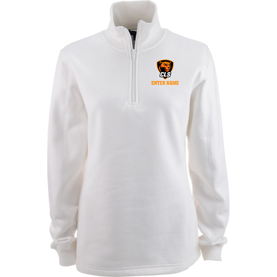 CHRIST LUTHERAN Cougars <span class="pdp-name-mascot">CHRIST LUTHERAN DAY SCHOOL Cougars</span> Sport-Tek Women's 1/4 Zip Pullover
