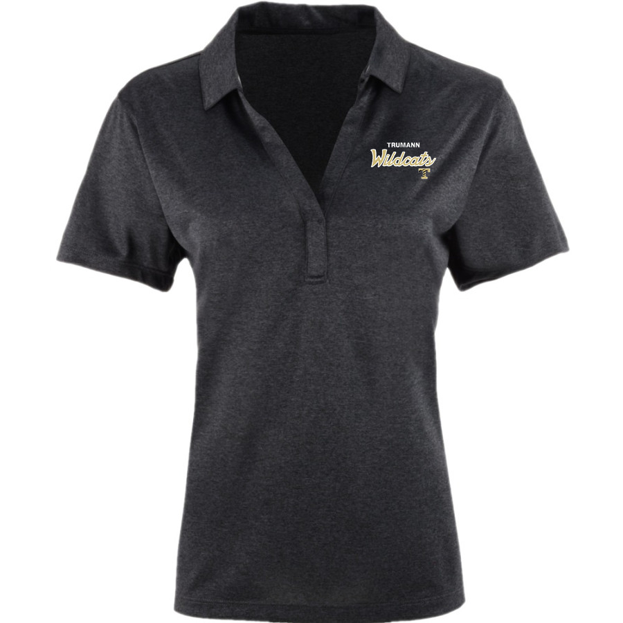 Trumann Wildcats Sport-Tek Women's Heather Contender Polo