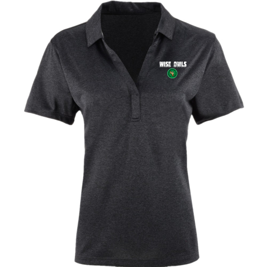 Union Wise Owls Sport-Tek Women's Heather Contender Polo