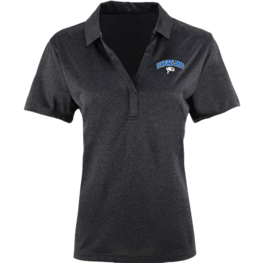 Wheatland High School Pirates Sport-Tek Women's Heather Contender Polo