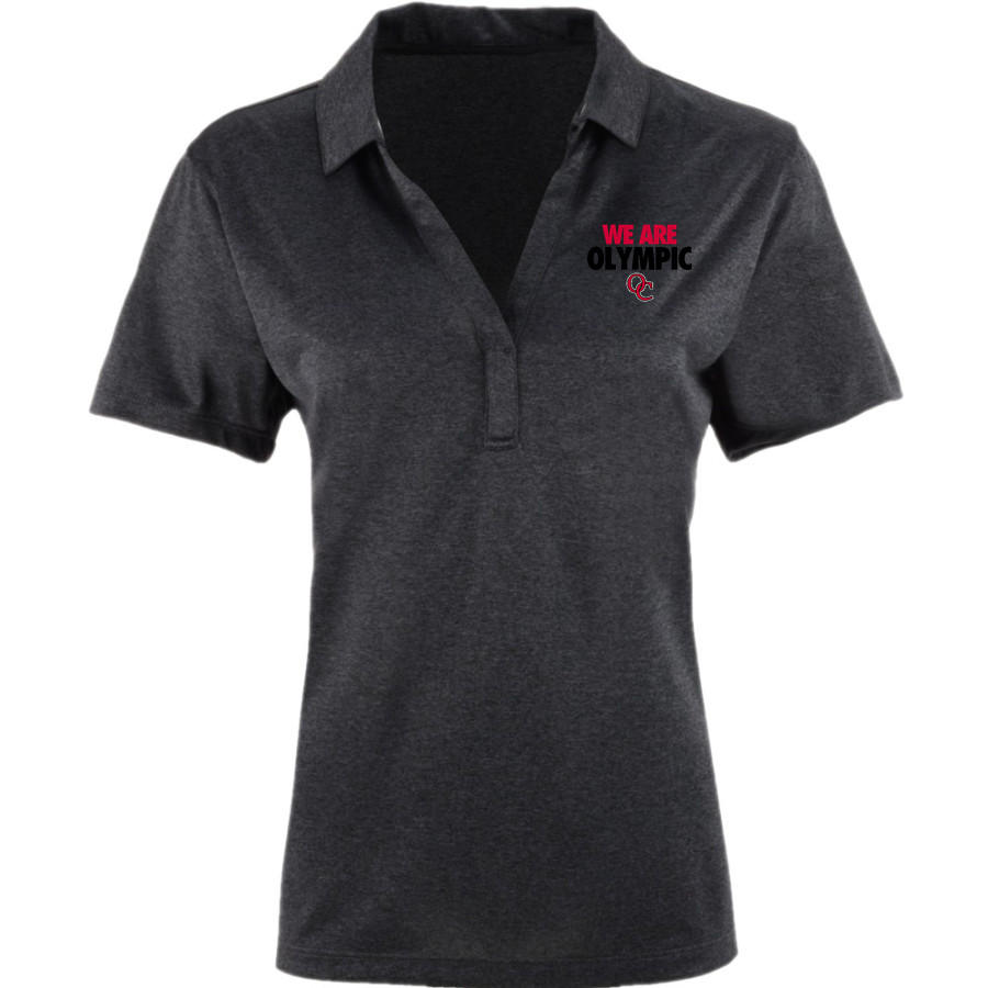 Olympic College Official Store of the Rangers <span class="pdp-name-mascot">Olympic College Rangers</span> Sport-Tek Women's Heather Contender Polo