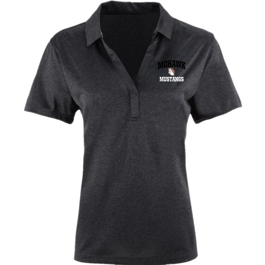 MOHAWK HIGH SCHOOL Mustangs <span class="pdp-name-mascot">MOHAWK Mustangs</span> Sport-Tek Women's Heather Contender Polo