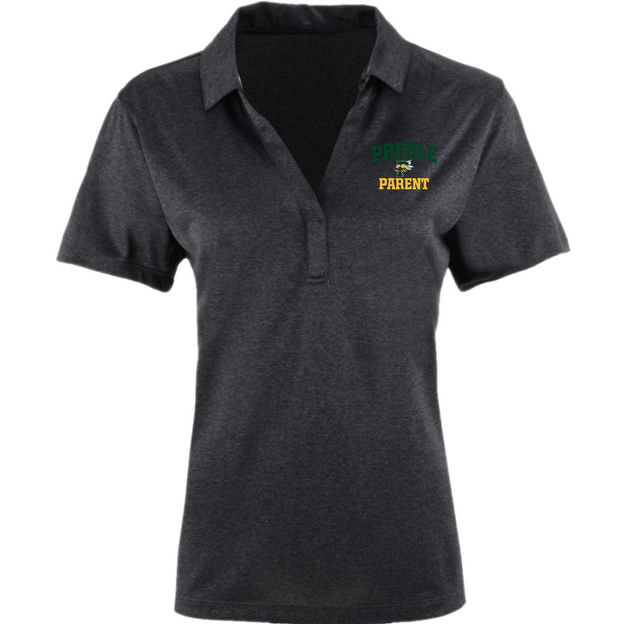 PREBLE HIGH SCHOOL HORNETS Sport-Tek Women's Heather Contender Polo