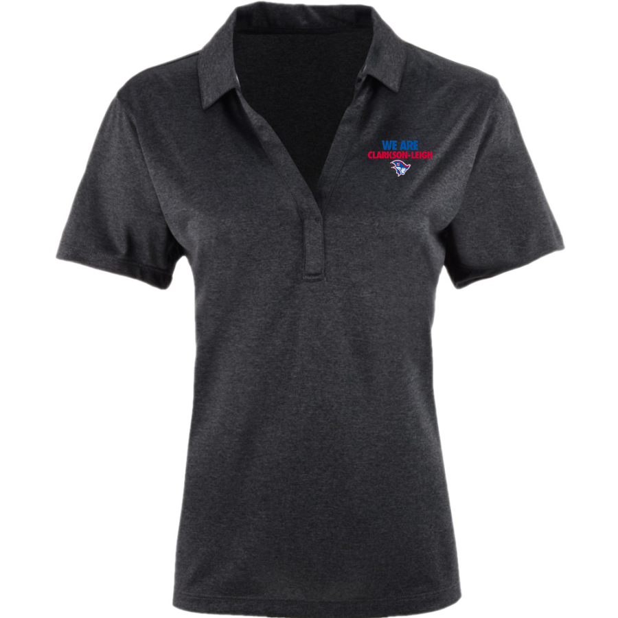 Clarkson-Leigh Patriots <span class="pdp-name-mascot">Clarkson-Leigh Patriots</span> Sport-Tek Women's Heather Contender Polo