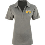 Elm Creek Buffaloes <span class="pdp-name-mascot">Elm Creek Buffaloes</span> Sport-Tek Women's Heather Contender Polo Front Thumbnail
