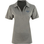 Oral Roberts Golden Eagles <span class="pdp-name-mascot">Oral Roberts Golden Eagles</span> Sport-Tek Women's Heather Contender Polo Front Thumbnail