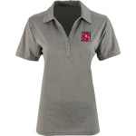 VOORHEES VIKINGS official sideline store <span class="pdp-name-mascot">VOORHEES VIKINGS</span> Sport-Tek Women's Heather Contender Polo Front Thumbnail