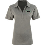 ULS Jr. Bows <span class="pdp-name-mascot">Junior Rainbows</span> Sport-Tek Women's Heather Contender Polo Front Thumbnail