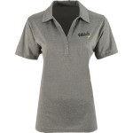 Westbury Christian Wildcats <span class="pdp-name-mascot">Westbury Christian Wildcats</span> Sport-Tek Women's Heather Contender Polo Front Thumbnail