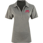 ATHENS HIGH SCHOOL RED HAWKS <span class="pdp-name-mascot">ATHENS RED HAWKS</span> Sport-Tek Women's Heather Contender Polo Front Thumbnail
