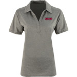 MAYVILLE HIGH SCHOOL CARDINALS <span class="pdp-name-mascot">MAYVILLE CARDINALS</span> Sport-Tek Women's Heather Contender Polo Front Thumbnail