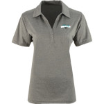 Mahnomen-Waubun THUNDERBIRDS <span class="pdp-name-mascot">Mahnomen-Waubun THUNDERBIRDS</span> Sport-Tek Women's Heather Contender Polo Front Thumbnail